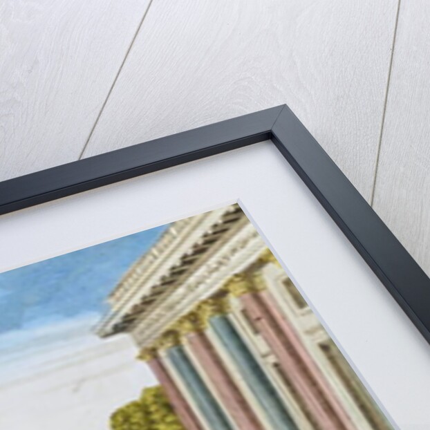 Perspective View of Place Louis XV from Porte Saint-Honore by French School