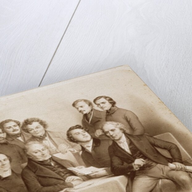 The Provisional Government of 24th February 1848, 1848 by Achille Deveria