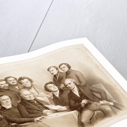 The Provisional Government of 24th February 1848, 1848 by Achille Deveria