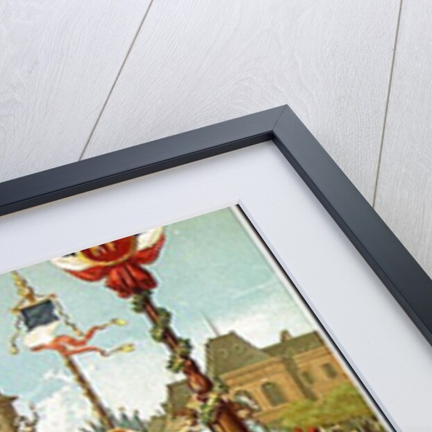 March-Past in the Place de la Republique, 14th July 1880 by French School