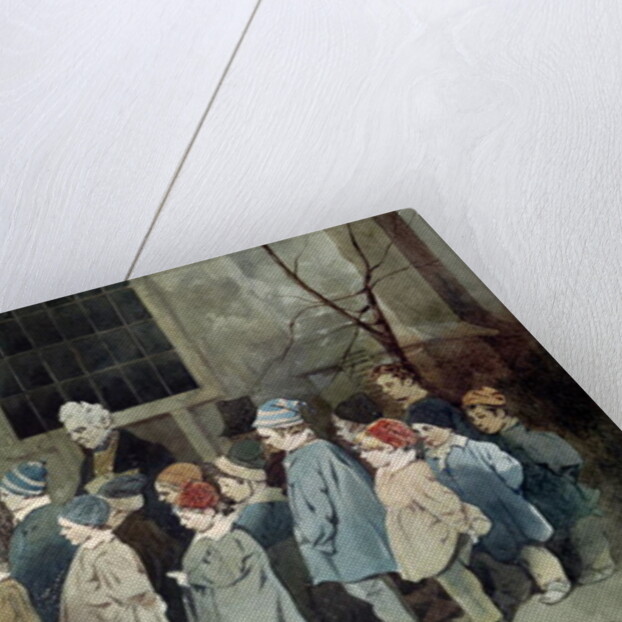 Schoolboys in the Playground by Henri Bonaventure Monnier