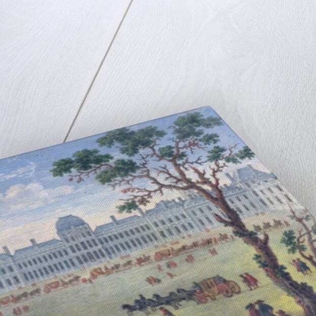 Imaginary View of the Tuileries by French School