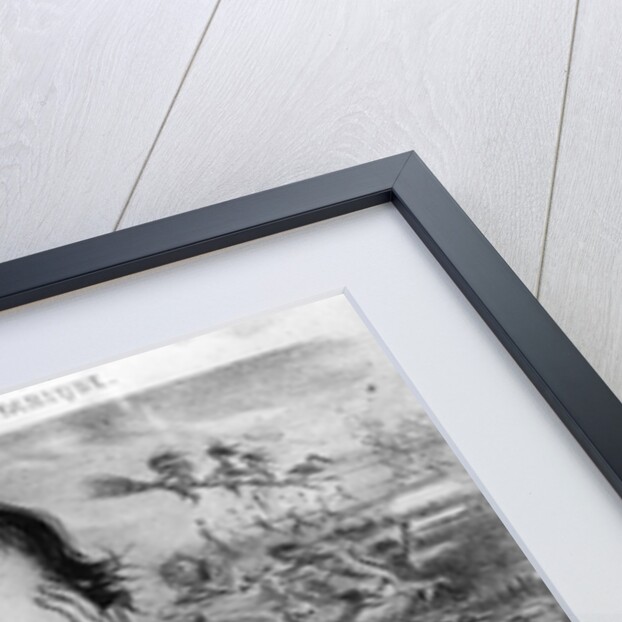 Caricature of Victor Hugo from 'Le Pantheon Charivarique', 19th century by Benjamin Roubaud