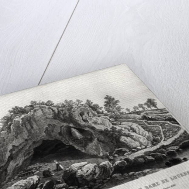 Apparition of the Virgin Mary to Bernadette Soubirous 11th February 1858, c.1858 by Seguin T. de