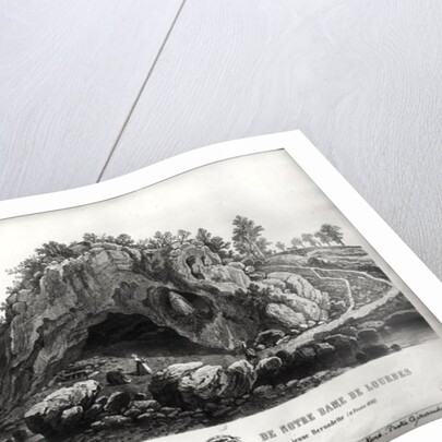 Apparition of the Virgin Mary to Bernadette Soubirous 11th February 1858, c.1858 by Seguin T. de