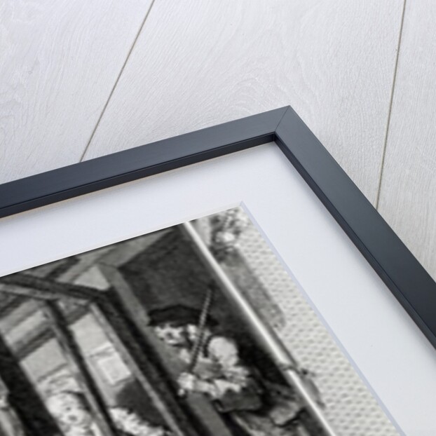 Industry and Idleness, The Fellow 'Prentices at their Looms by William Hogarth