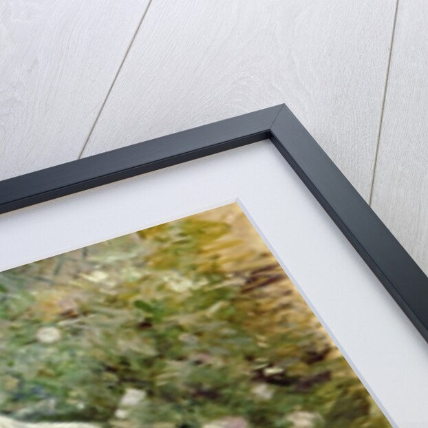 Pasie sewing in Bougival's Garden, 1881 by Berthe Morisot