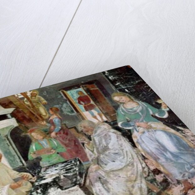 St. Benedict receiving hospitality by L. & Sodoma G. Signorelli