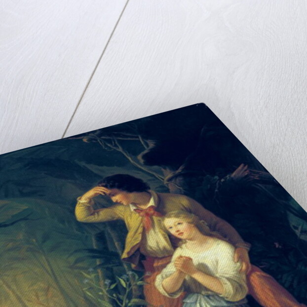 Paul and Virginie by French School