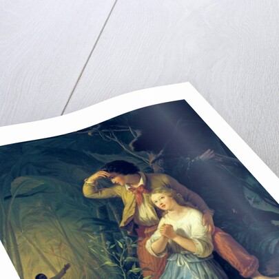 Paul and Virginie by French School