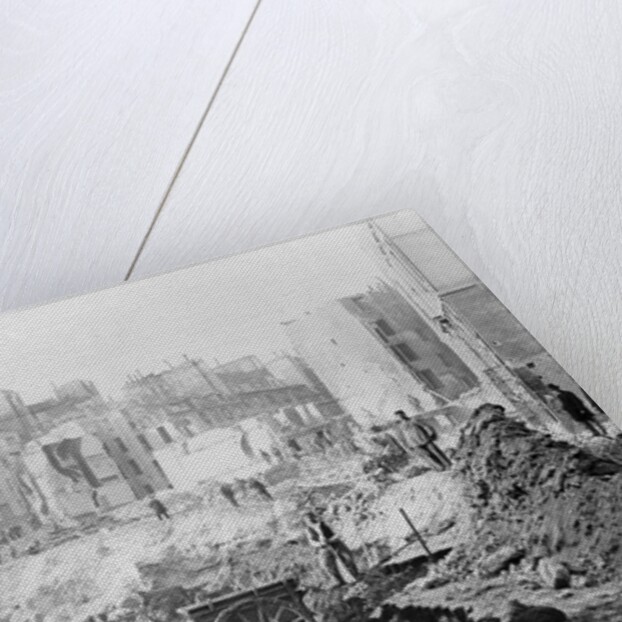 Building of Avenue de l'Opera by Charles Marville