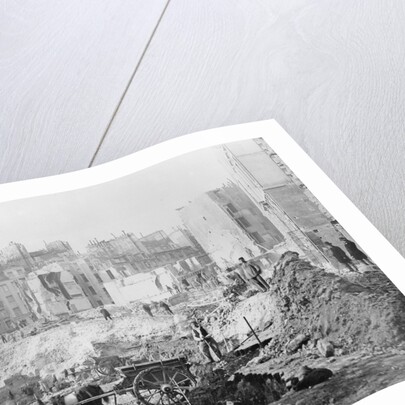 Building of Avenue de l'Opera by Charles Marville