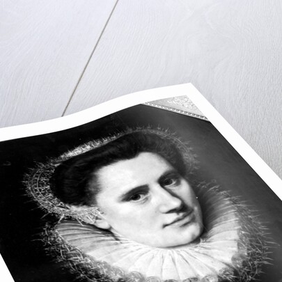 Portrait of a woman by Adriaen Thomasz Key