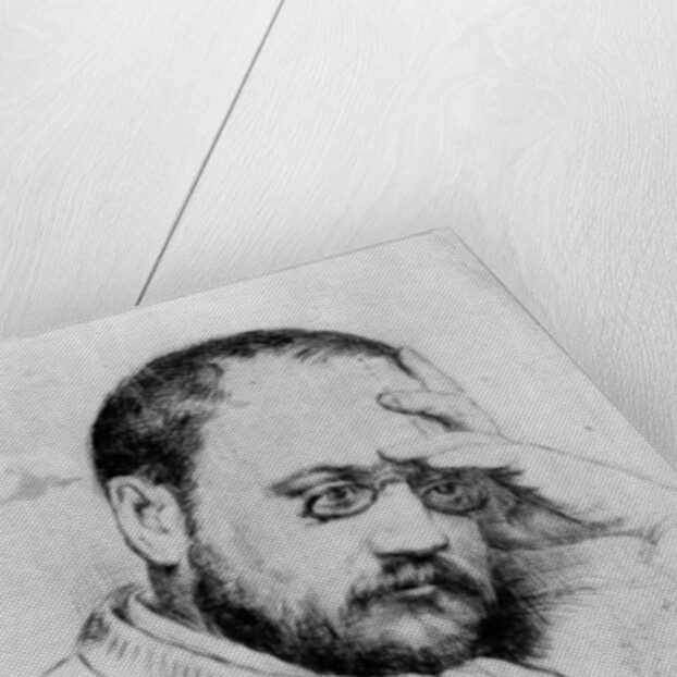Portrait of Emile Zola by French School