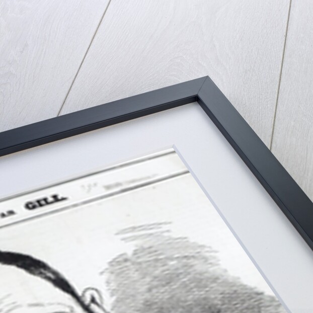 Emile Zola as a naturalist by Andre Gill