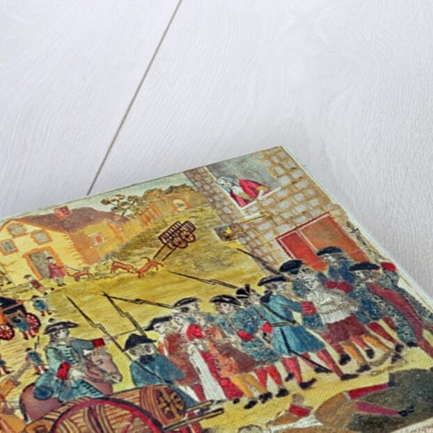 The Arrest of Louis Dominique Cartouche by French School