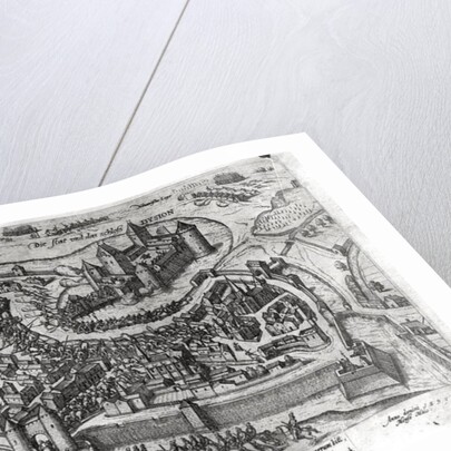 Henri IV entering Dijon, after his victory at Fontaine-Francaise over Spanish, 5th June 1595 by German School