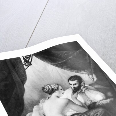 Henri IV, King of France and his Mistress Gabrielle d'Estrees by French School