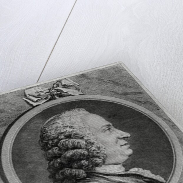 Charles de Brosses, Count of Tournai and Montfaucon by Charles Nicolas II (after) Cochin