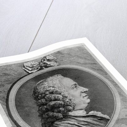 Charles de Brosses, Count of Tournai and Montfaucon by Charles Nicolas II (after) Cochin