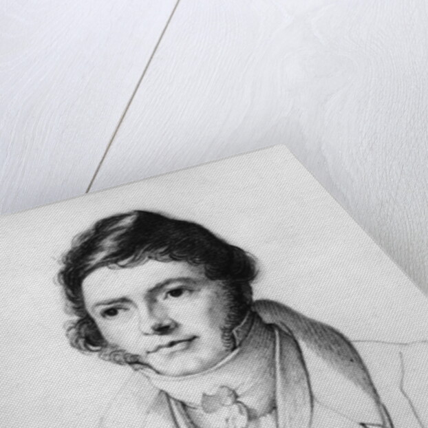 Portrait of Jean-Francois Champollion, 1830 by French School