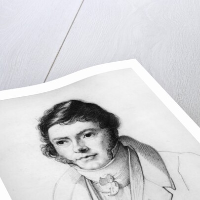 Portrait of Jean-Francois Champollion, 1830 by French School