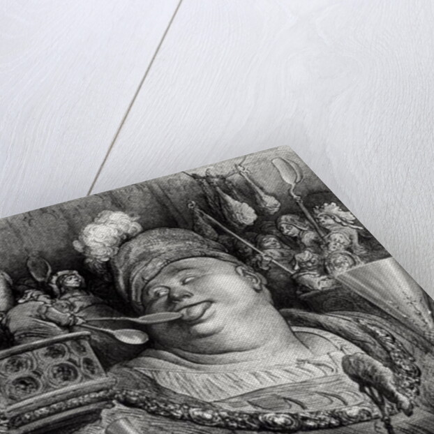 Pantagruel's meal by Gustave Dore