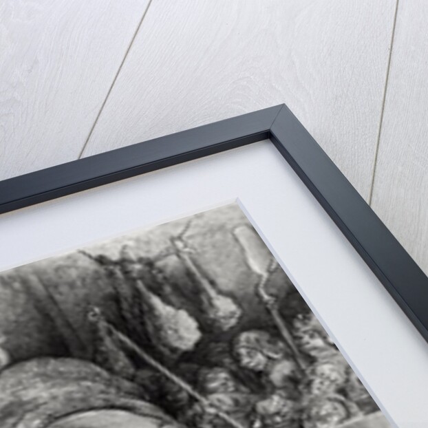 Pantagruel's meal by Gustave Dore