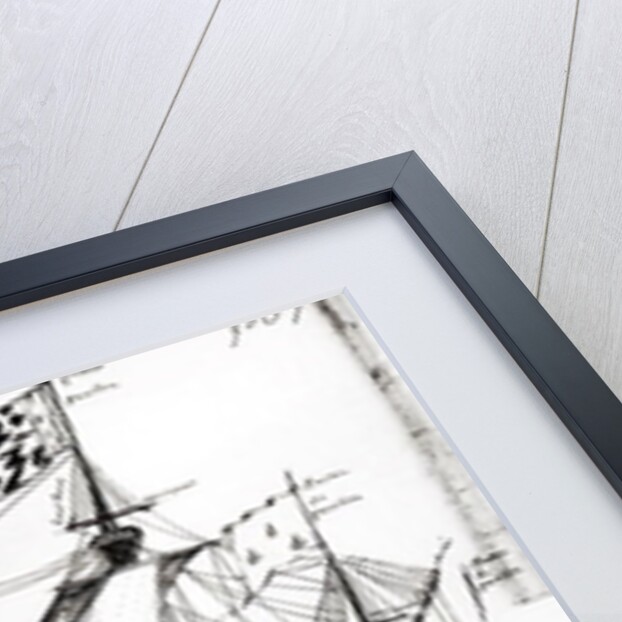 Jacques Cartier's ship by French School