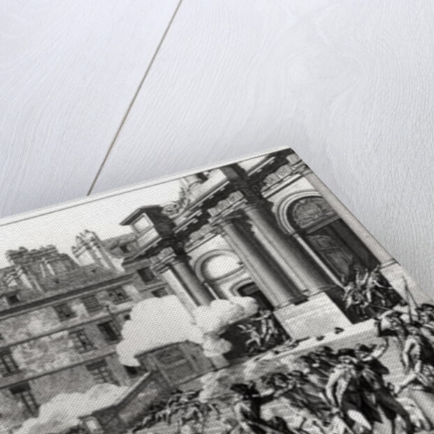 Day of 13 Vendemiaire an IV, shoot-out before St. Roch church in Paris by Charles Monnet