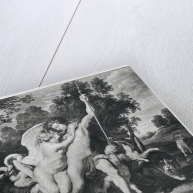 Venus and Adonis by Peter Paul Rubens