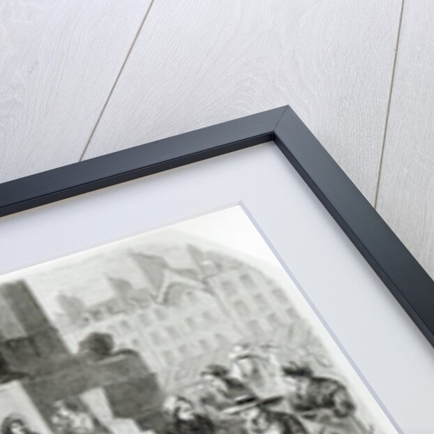 The Restaurant of wet feet, at the Marche des Innocents in Paris by Godefroy Durand