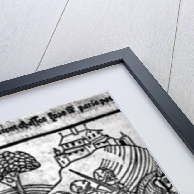 The Four Sons of Aymon are chased away by Charlemagne, king of France by French School