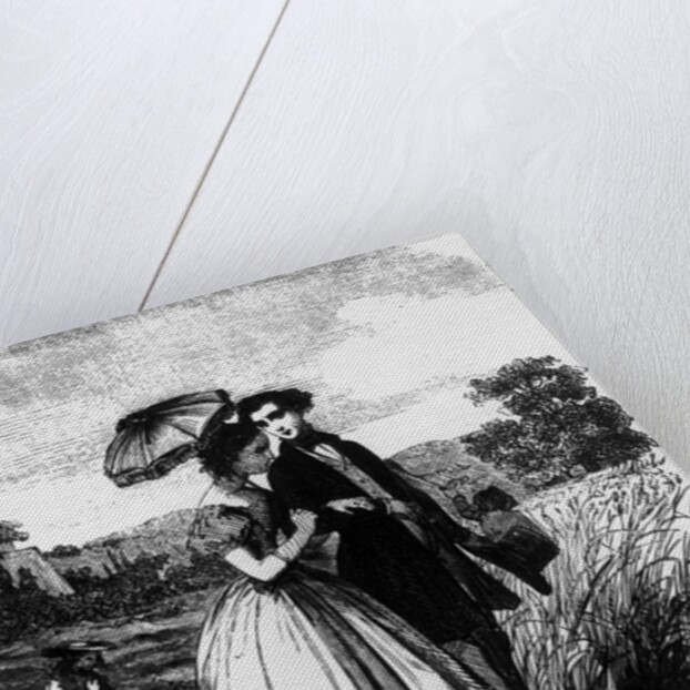 Felix de Vandenesse and Madame de Mortsauf by Pierre Gustave Eugene Staal