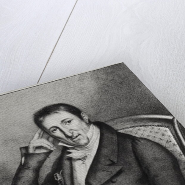 Portrait of Jean Baptiste Count of Villele by Langlume Langlume