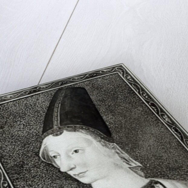 Marie d'Anjou Queen of France by Francois Roger de Gaignieres