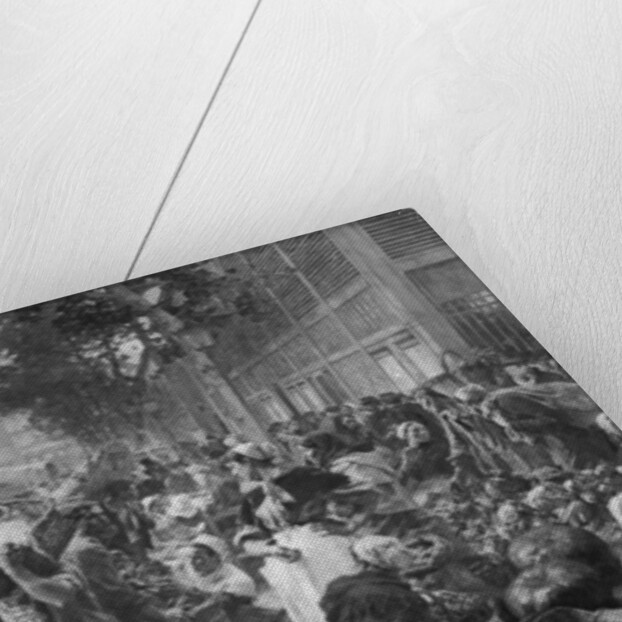 Les Halles, 1895 by Leon Augustin Lhermitte