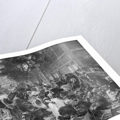 Les Halles, 1895 by Leon Augustin Lhermitte