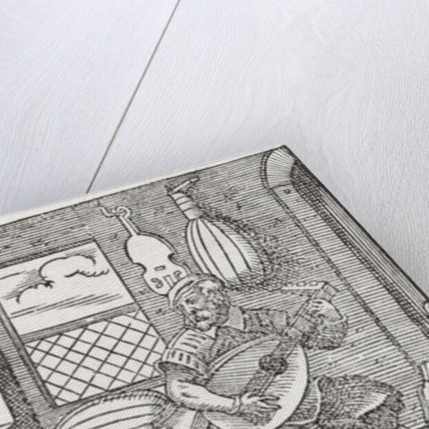 The Instrument Maker's Workshop, c.1570 by Jost Amman