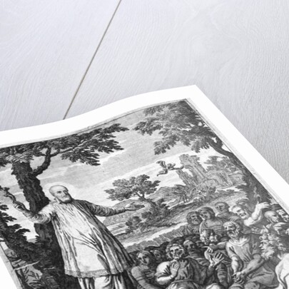 St. Francis of Sales preaching to the heretics of Chablais by French School