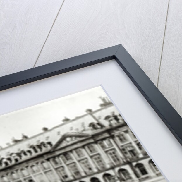 Destruction of the Vendome Column during the Commune, 1871 by French Photographer