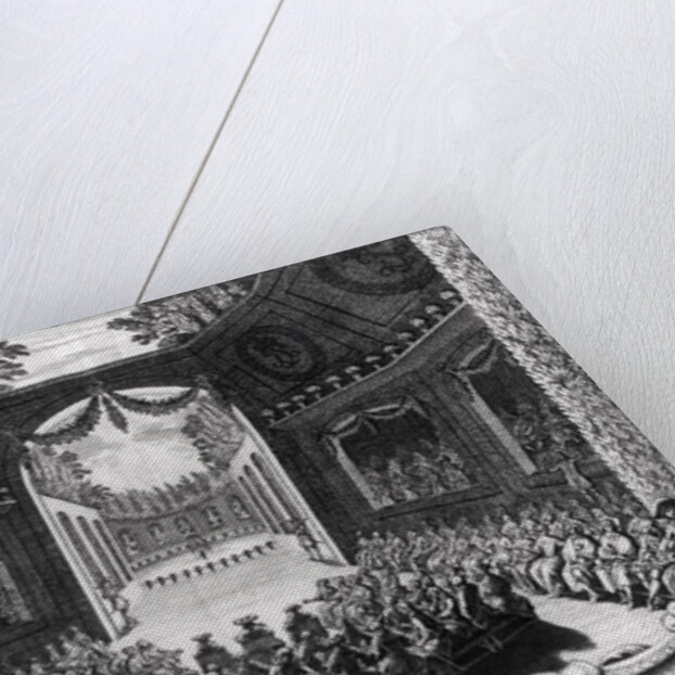 Concert in the garden of Trianon, 2nd day of celebrations at Versailles, 14th July 1668', 1675 by Francois Chauveau