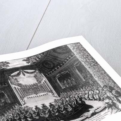 Concert in the garden of Trianon, 2nd day of celebrations at Versailles, 14th July 1668', 1675 by Francois Chauveau