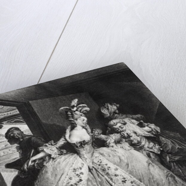 The Farewells, 1777 by Jean Michel the Younger Moreau