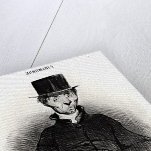 Le Malade Imaginaire by Honore Daumier