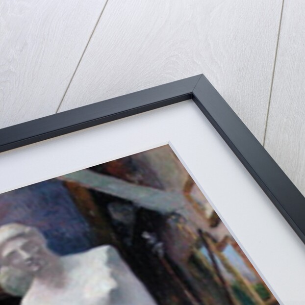 Ernest Renoux in his Studio, 50, rue Saint-Didier by Jules Ernest Renoux