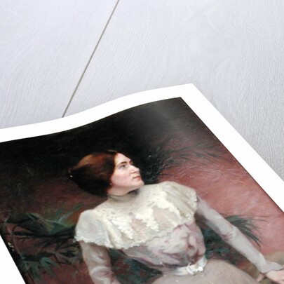 Portrait of Madame Renoux by Jules Ernest Renoux