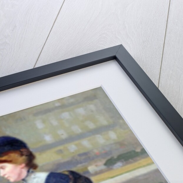 Madame Renoux on the Steps of the Trinity Church, 1904 by Jules Ernest Renoux