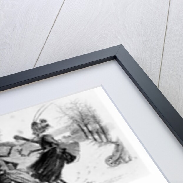 Illustration for 'The Wolf and the Lamb', 'The Cicada and the Ant' and 'The City Rat and the Country Rat' tales by Grandville