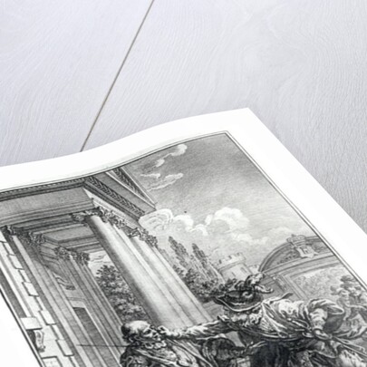 Fight scene by Hubert Gravelot